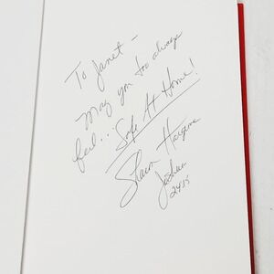 Safe at Home by Sharon Hargrove SIGNED 1989 Mike Hargrove Cleveland Indians HCDJ